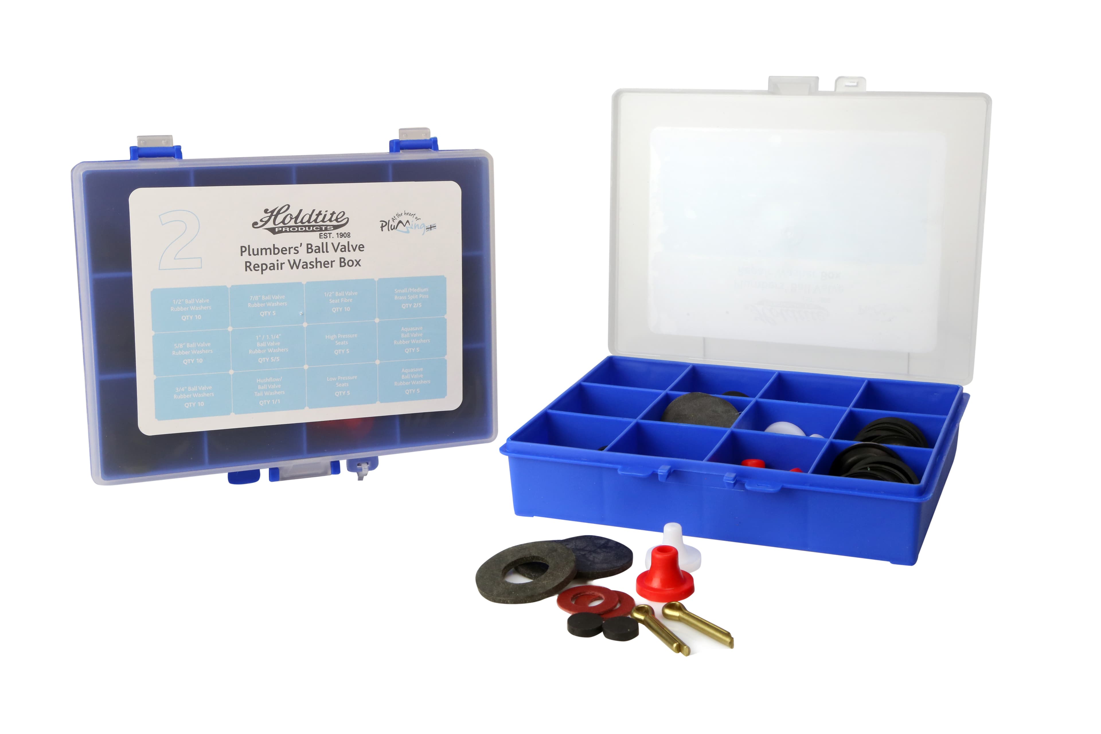 Mv Assorted Ballvalve Washer Box W105