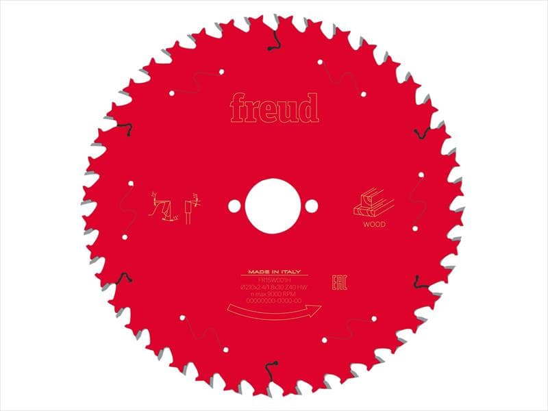 Freud F03FS09723 Wood Circular Saw Blade 210 X 30 X 2.4/1.8Mm X 40T