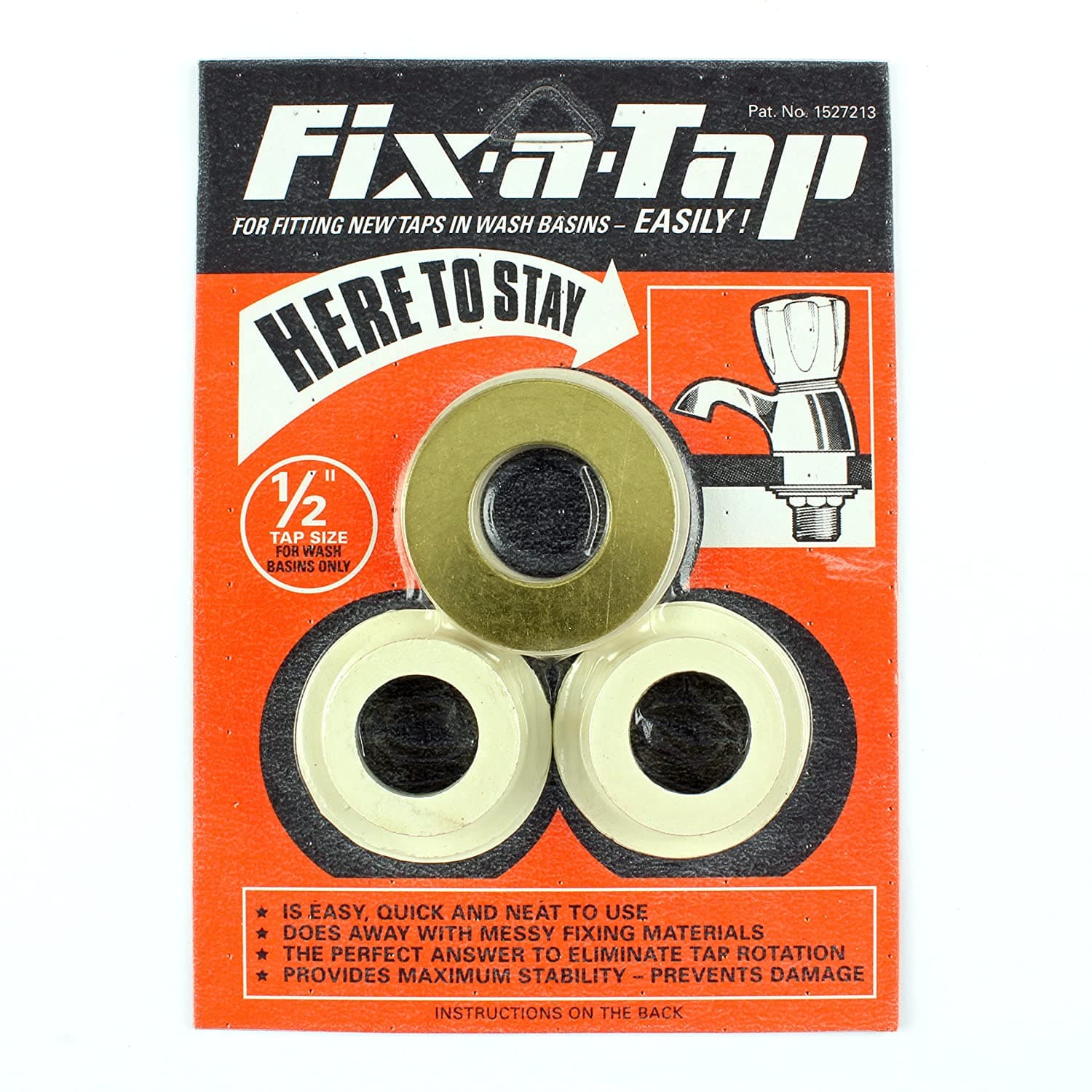 Mv Fix A Tap 1/2in 30Mm For S/S Sinks (Pink) XTP