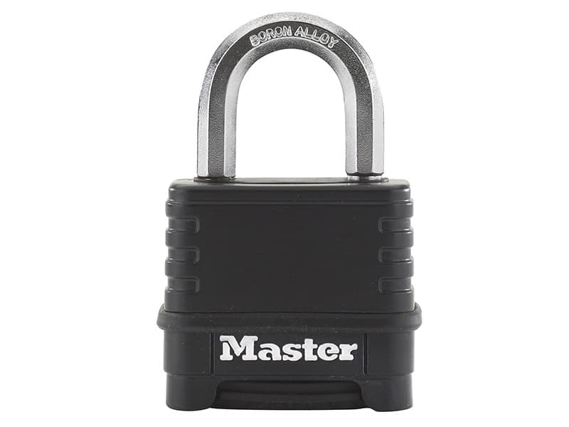 Master Lock M178EURD Excell™ 4-Digit Black Finish Combination 50Mm Padlock