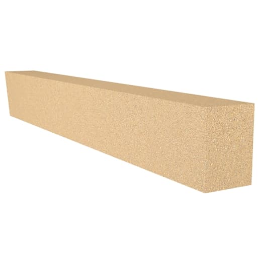 Forticrete Brown Head Splayed DH10 Bath 2100 Rh Piece, Size: 1047x100x140mm