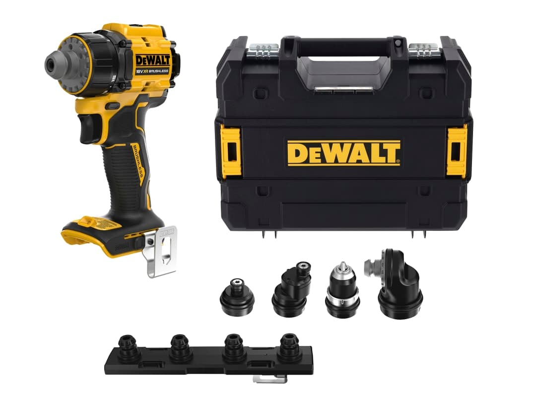 DEWALT Power Tools DCD803NT XR Brushless Multi-Head Drill Driver 18V Bare Unit DCD803NT-XJ