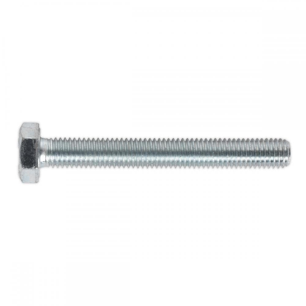 Sealey SS1080 Ht Setscrew M10 X 80Mm 8.8 Zinc Pack Of 25