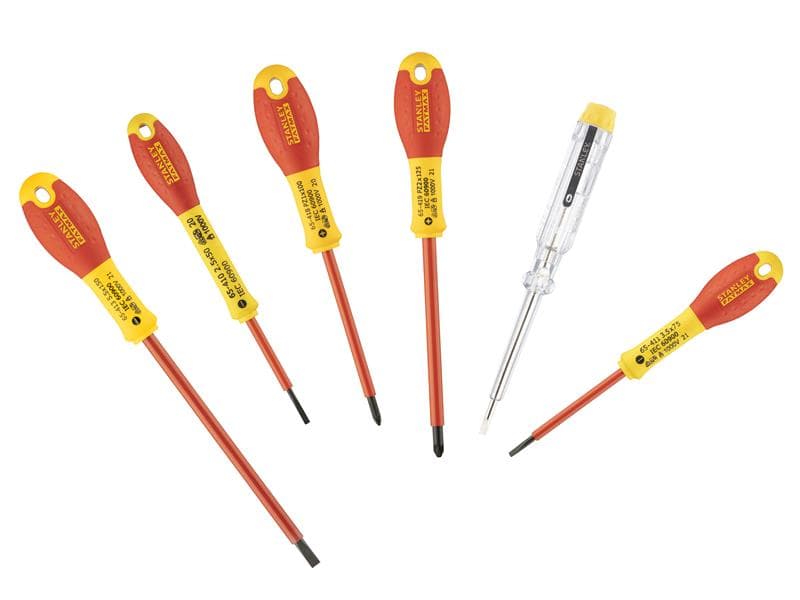 Stanley® 0-65-443 Fatmax® Vde Insulated Screwdriver Set 6 Piece