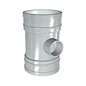 Davant 110Mm Solvent Soil D/S 40Mm Boss Pipe Olive Grey SG23