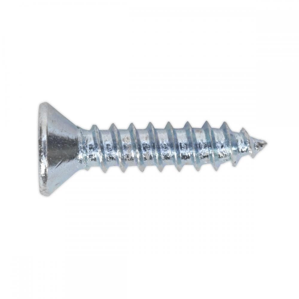 Sealey ST3516 Self Tapping Screw 3.5 X 16Mm Countersunk Pozi Pack Of 100