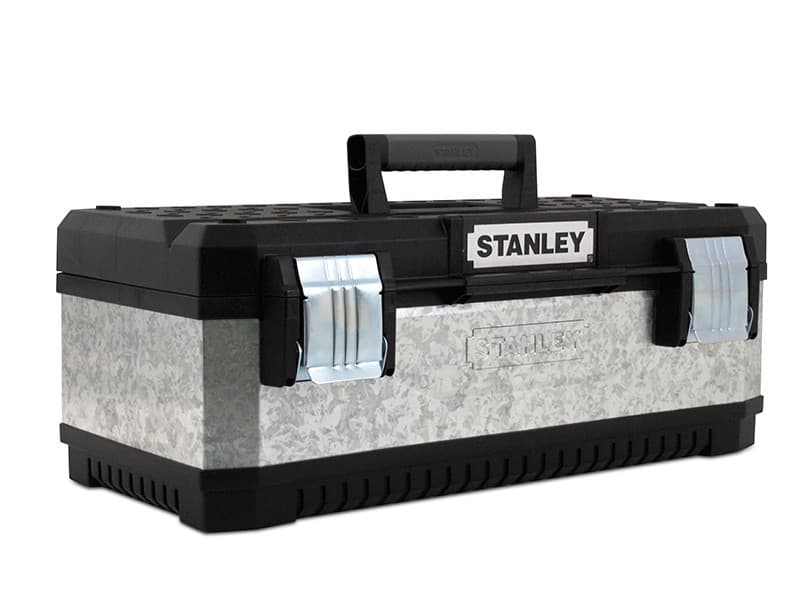 Stanley® 1-95-618 Galvanised Metal Toolbox 50Cm (20In)