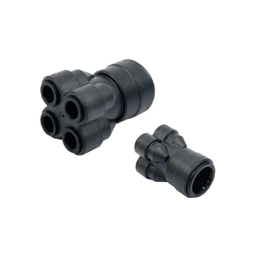 JG Speedfit 4 way manifold 22 x 10mm Pack 5