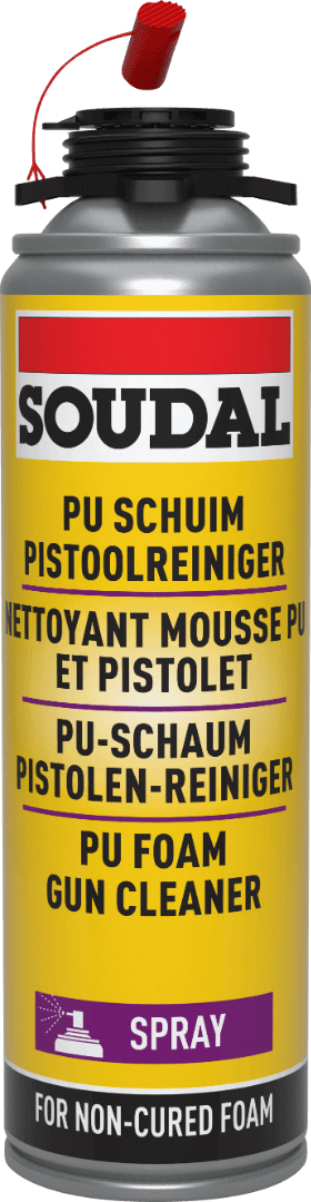 Soudal Diy Gun & Foam Cleaner Clear 500Ml 106236