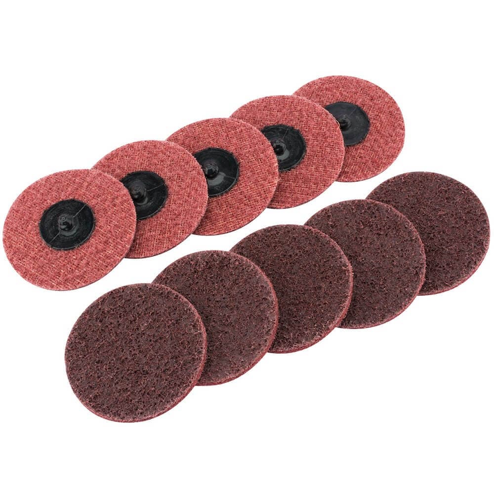Draper 75627 Polycarbide Abrasive Pads 75Mm Medium (Pack Of 10) per pack