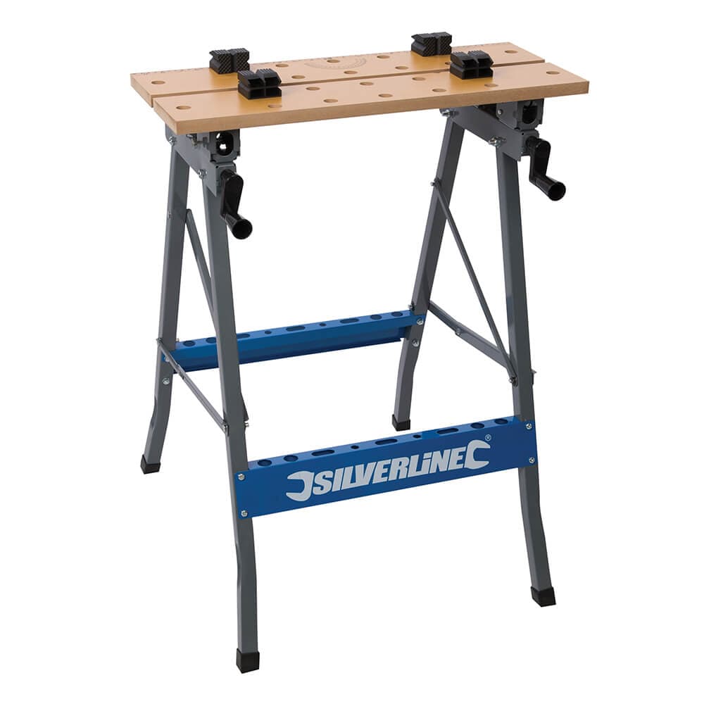 Silverline TB05 Heavy Duty Flip-Top Workbench 150Kg Each 1