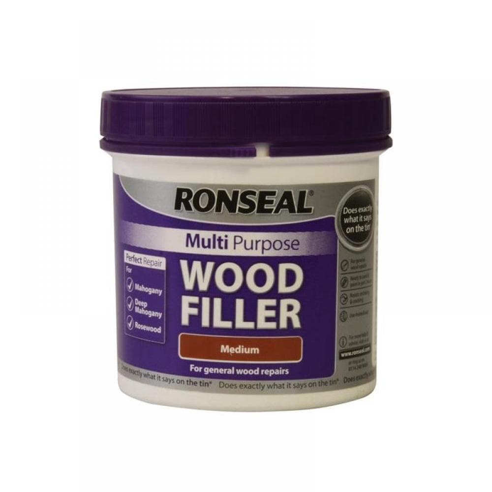 Ronseal 34747 Multipurpose Wood Filler Tub Medium 465G