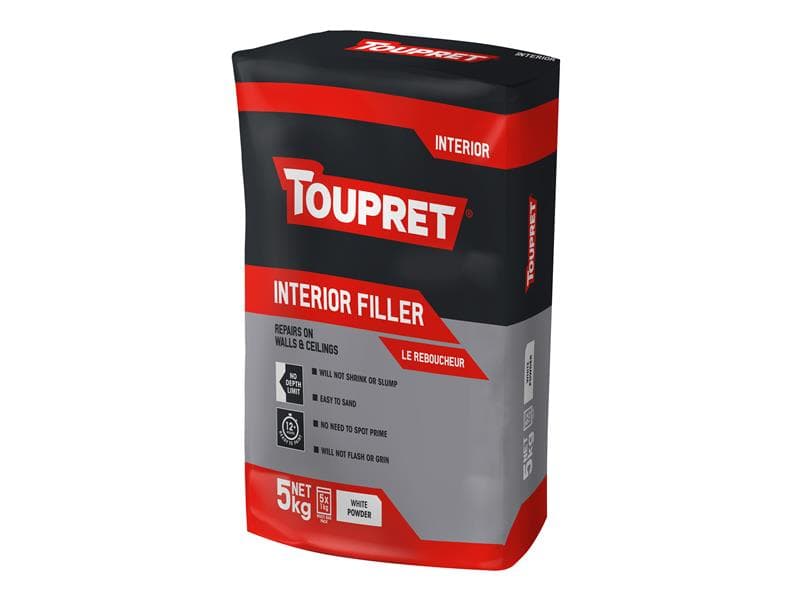 Toupret TTREB7051GB Interior Filler 5Kg