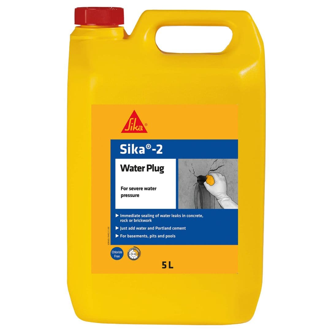 Sika -2 Water Plug 114452 5Ltr