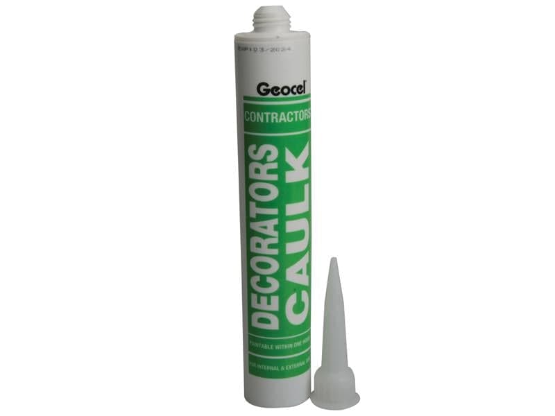 Geocel 2939801/C06 Contractors Caulk White 380Ml