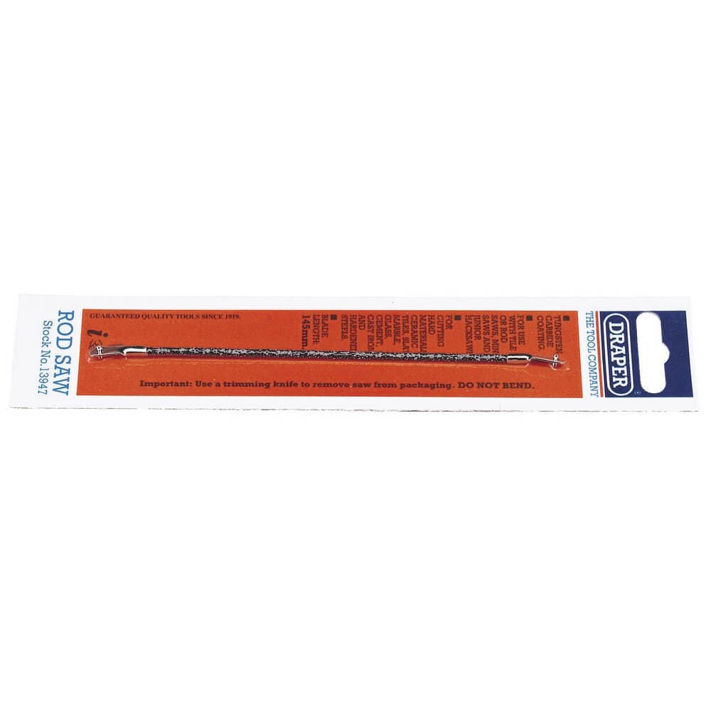 Draper 13947 Tungsten Carbide Tile Or Rod Saw Blade 150Mm each