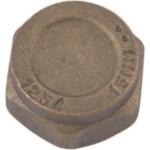 Travis Perkins Compression Brass Cap 6mm