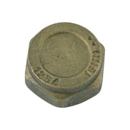 Compression Brass Cap 6mm