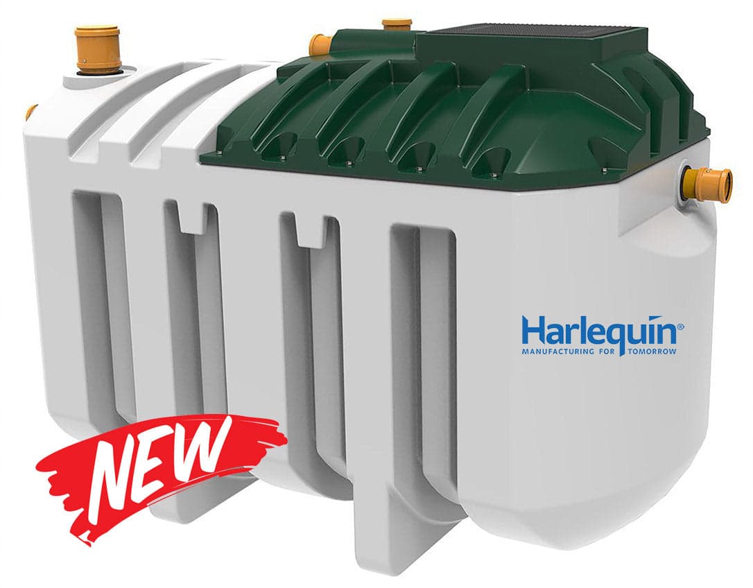 Harlequin CAP12 (up to 12 Person) Sewage Treatment System | CAP12