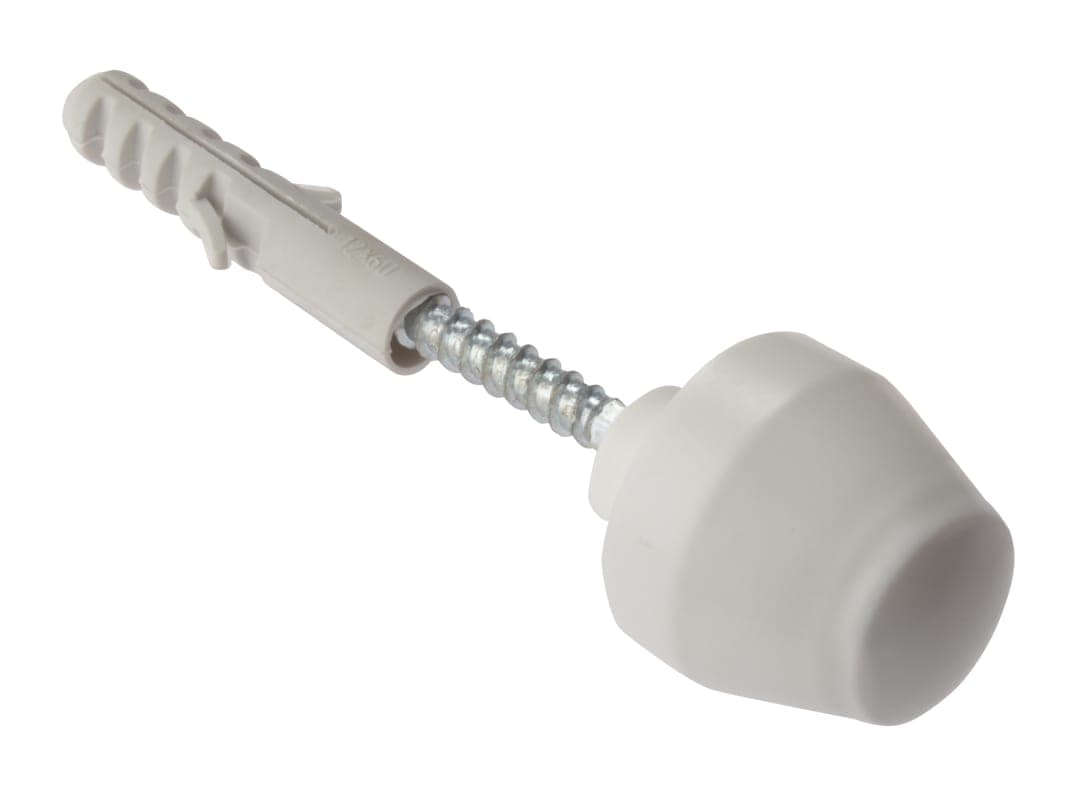 ForgeFix Sanitary Ware Fixing White Cap M8 x 100mm 1 Pair SWFK8100
