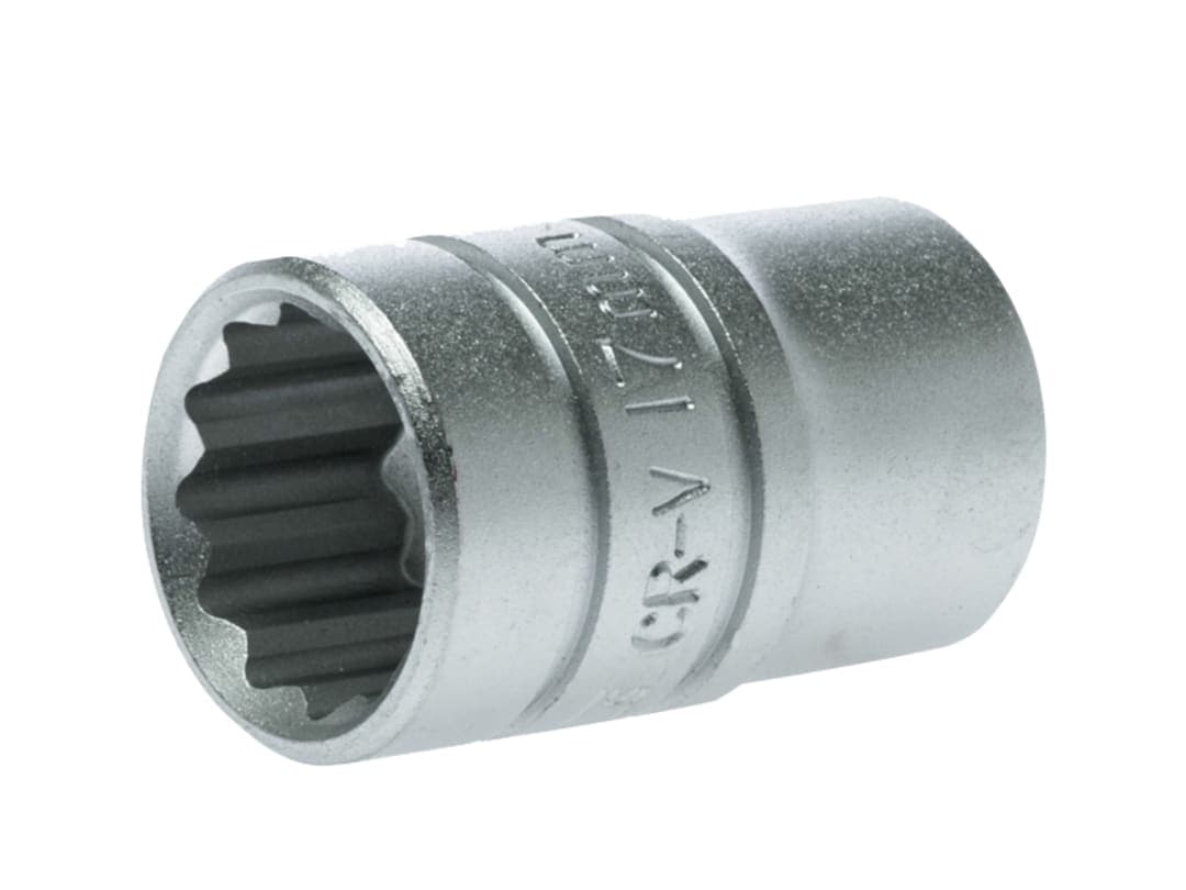 Teng Bi-Hexagon Socket 12-Point 1/2in Drive 17mm M120517-C