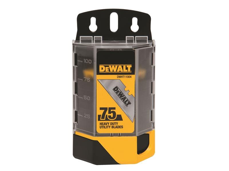 Dewalt Hand Tools DWHT11004-7 Induction Hardened Utility Blades (Dispenser Of 75)