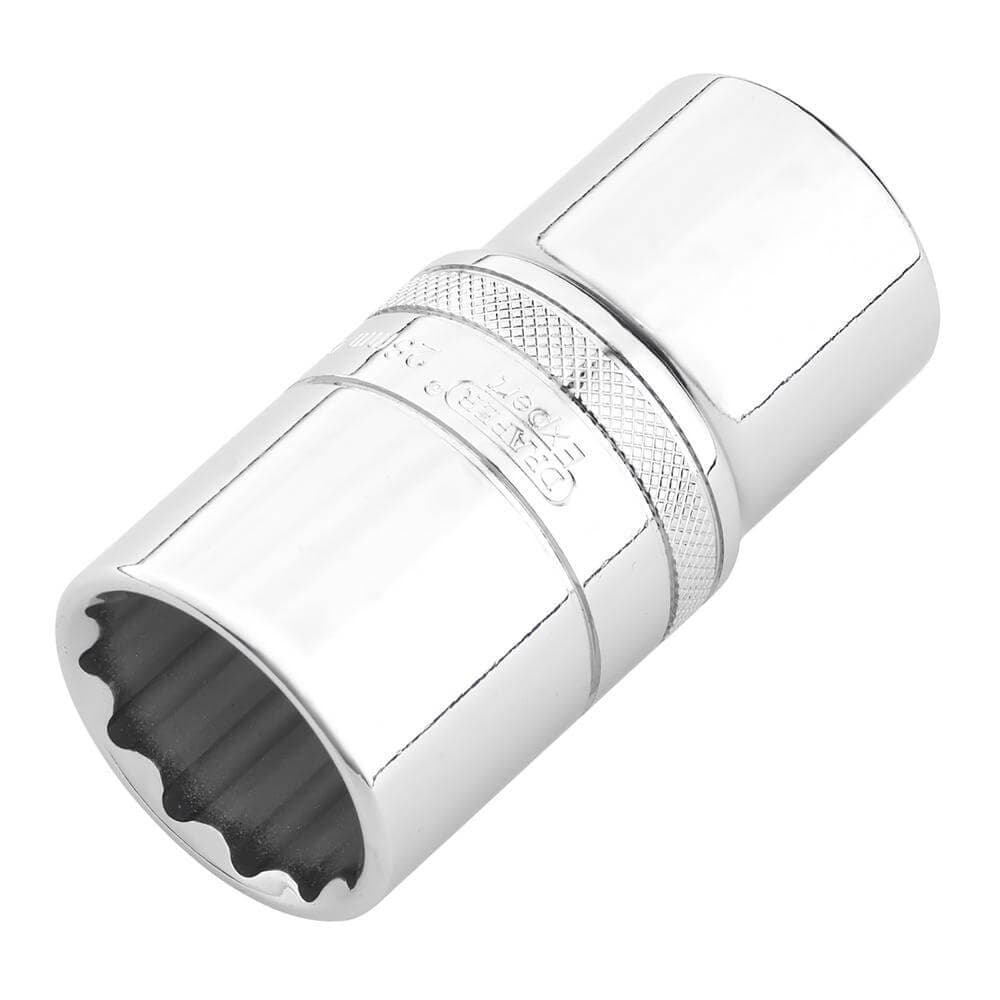 Draper Expert Hi-Torq® 12-Point Metric Deep Socket 1/2in Sq. Dr. 28Mm Pk 1 22425