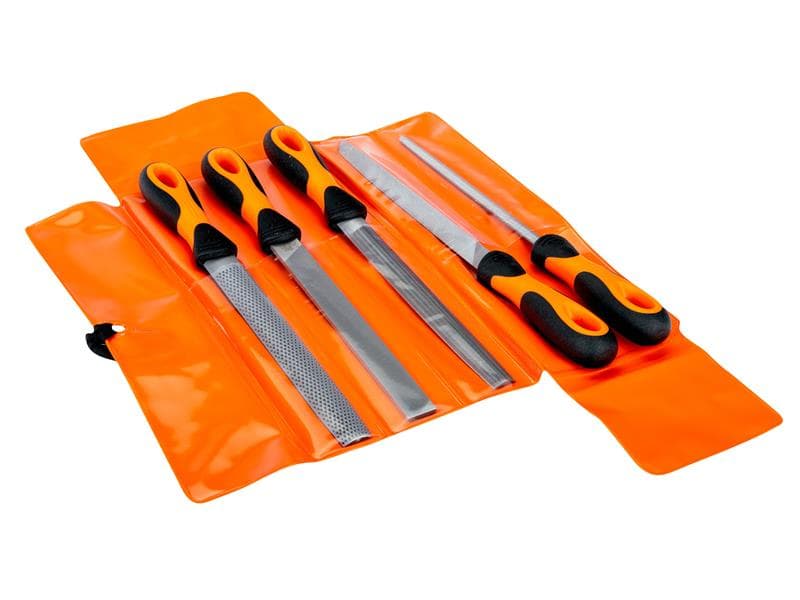 Bahco 1-477-08-2-2 Ergo™ Engineering File & Rasp Set 5 Piece
