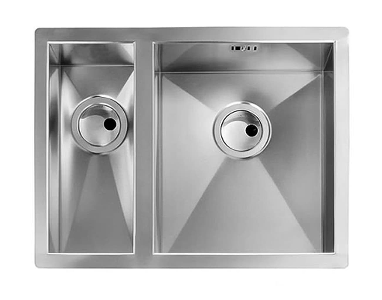 Abode Matrix R0 1.5 Bowl Undermount Stainless Steel Left Hand Drainer Kitchen Sink