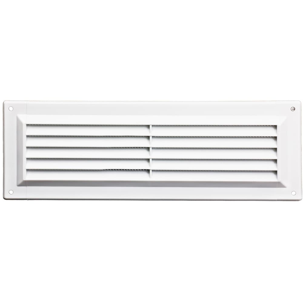 Manthorpe 9" x 3" Louvre Vent with Flyscreen