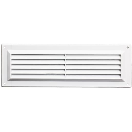 Manthorpe 9" x 3" Louvre Vent with Flyscreen