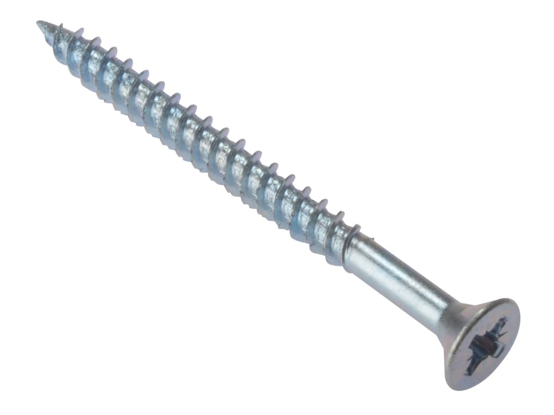 ForgeFix General Purpose Pozi Compatible Screw CSK TT ZP 2.1/4in x 8 Box 200 CSK2148ZP
