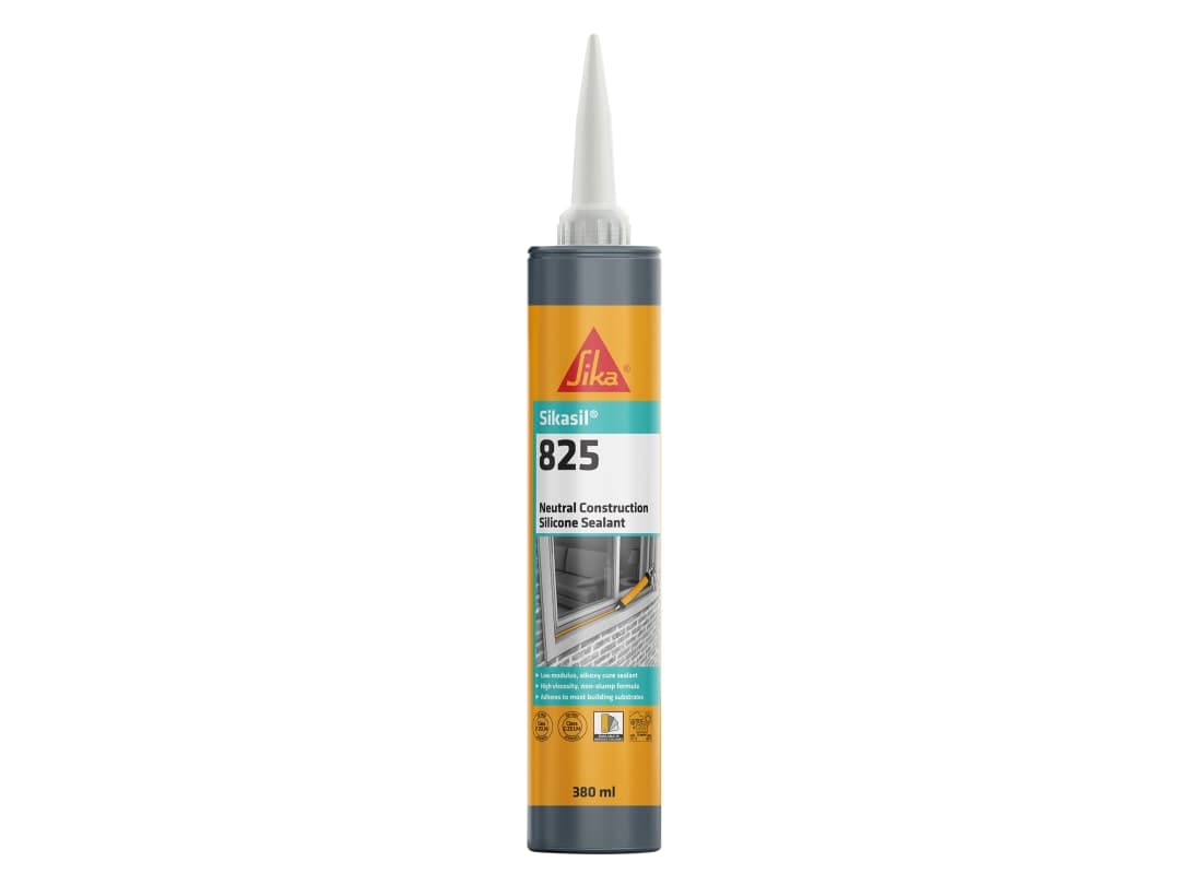 Everbuild Sika Sikasil®-825 Silicone Sealant Buff 380ml 835397
