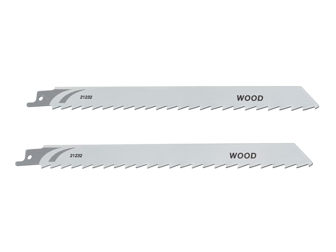 Irwin IRWIN® Sabre Saw Blade Coarse Wood Cutting 228mm (Pack 2) IW1016303