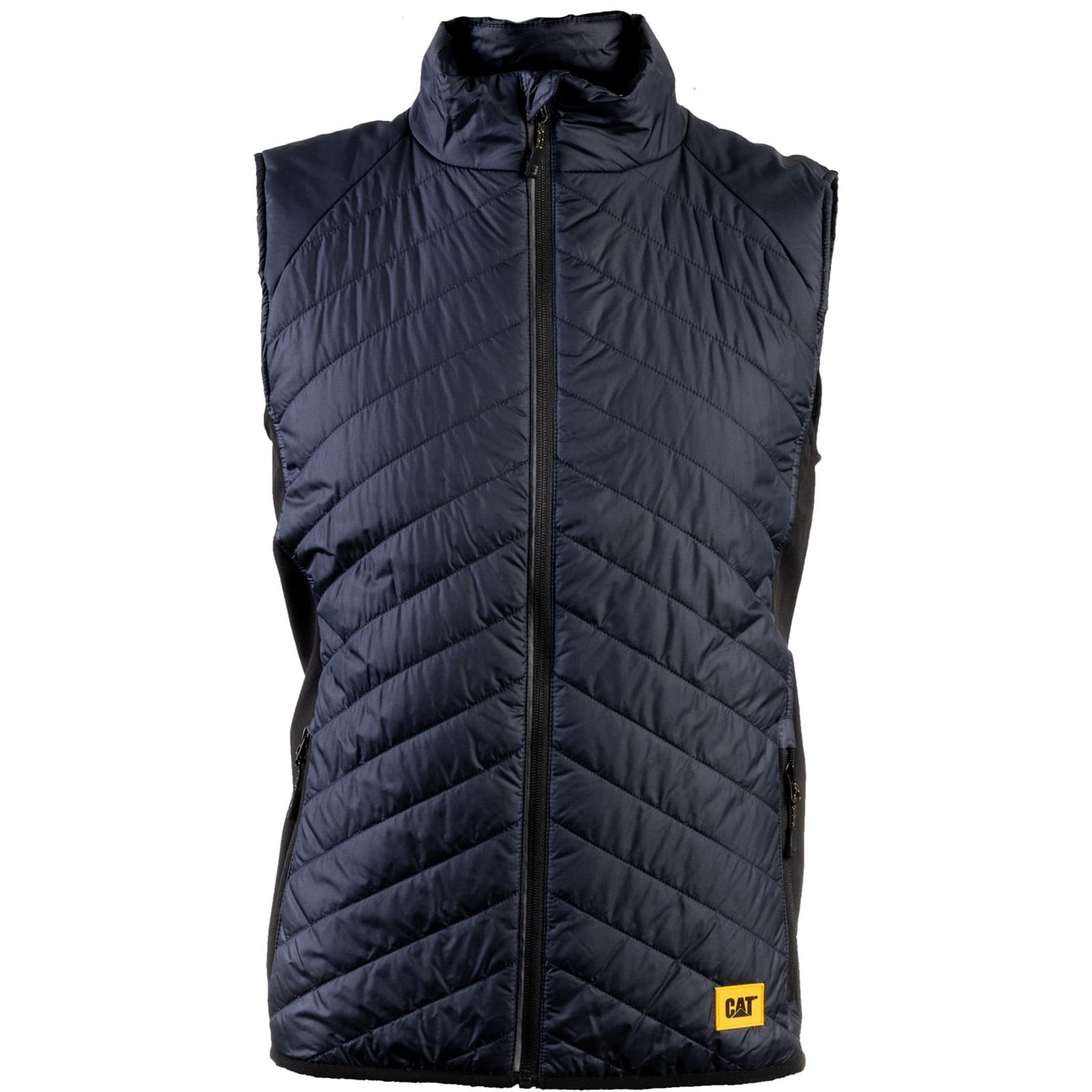 Caterpillar Trades Hybrid Body Warmer Size Sml Navy 33819-57786-03