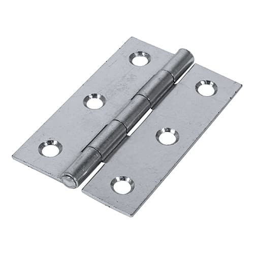 Timco Plain Butt Hinge - Fixed Pin (1838) - Zinc TIMpac 1 434831P