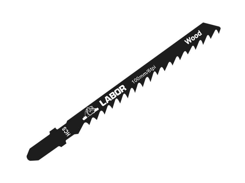 Labor Hcs Jig Saw Blades - Wood | 100Mm | Per 5 LABZBJ00600