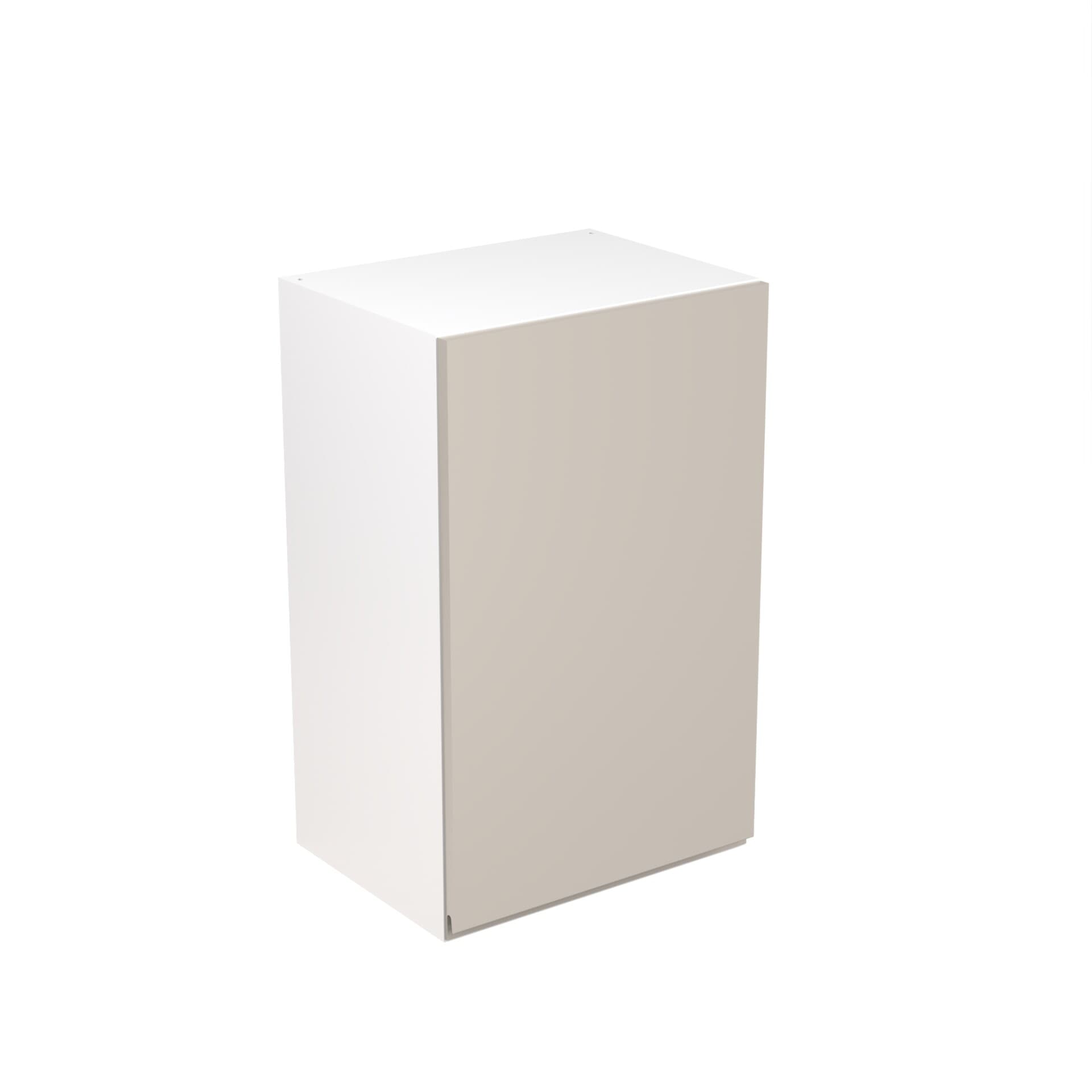 Kitchen Kit Flatpack Wall Unit J-pull Super Gloss Light Grey 450mm - FKKJ0240