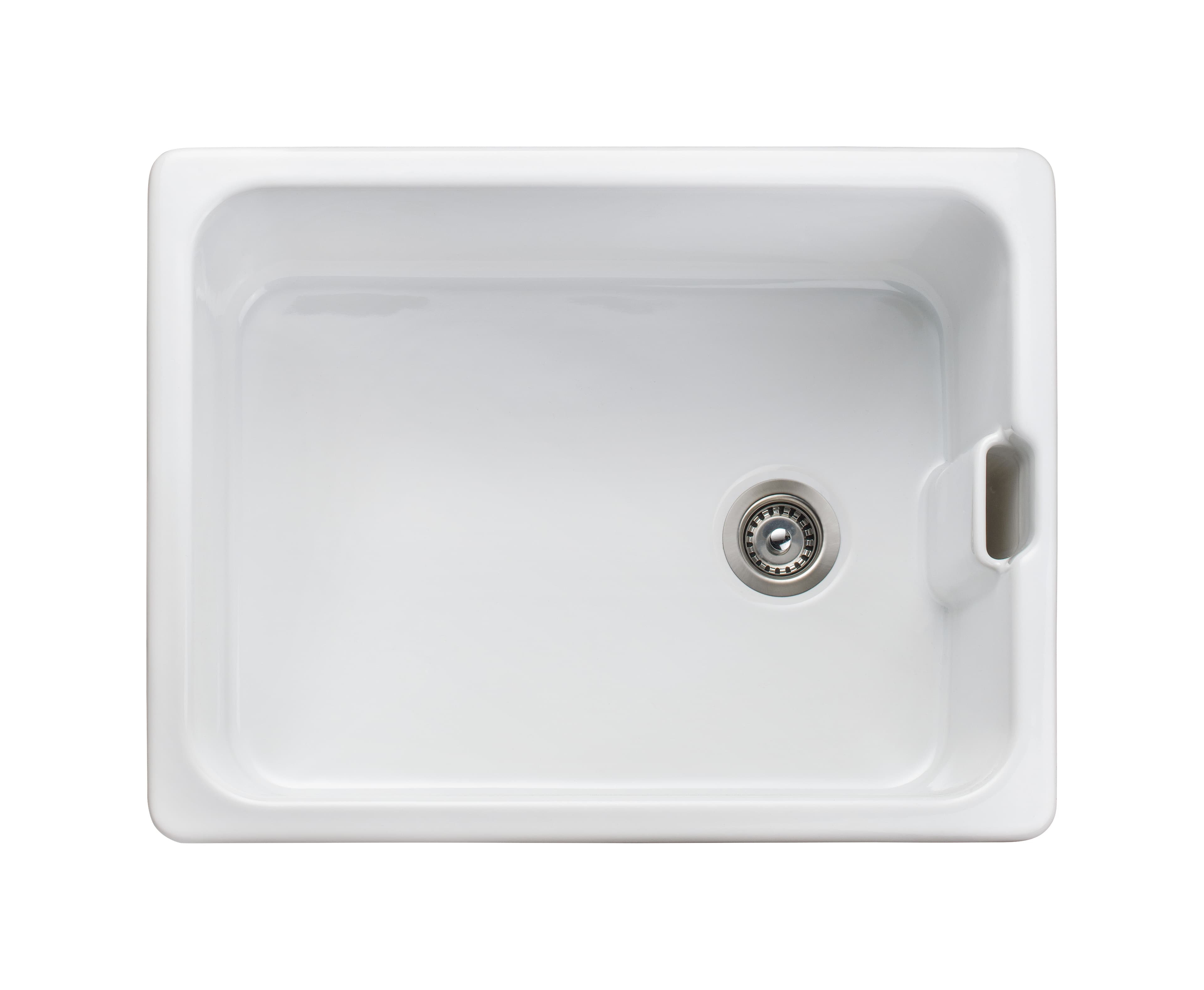 Rangemaster Farmhouse Belfast Sink White 600 x 455mm