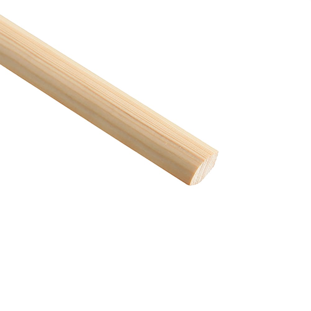 Cheshire Mouldings Quadrant Moulding Pine 21 x 21mm x 2.4m