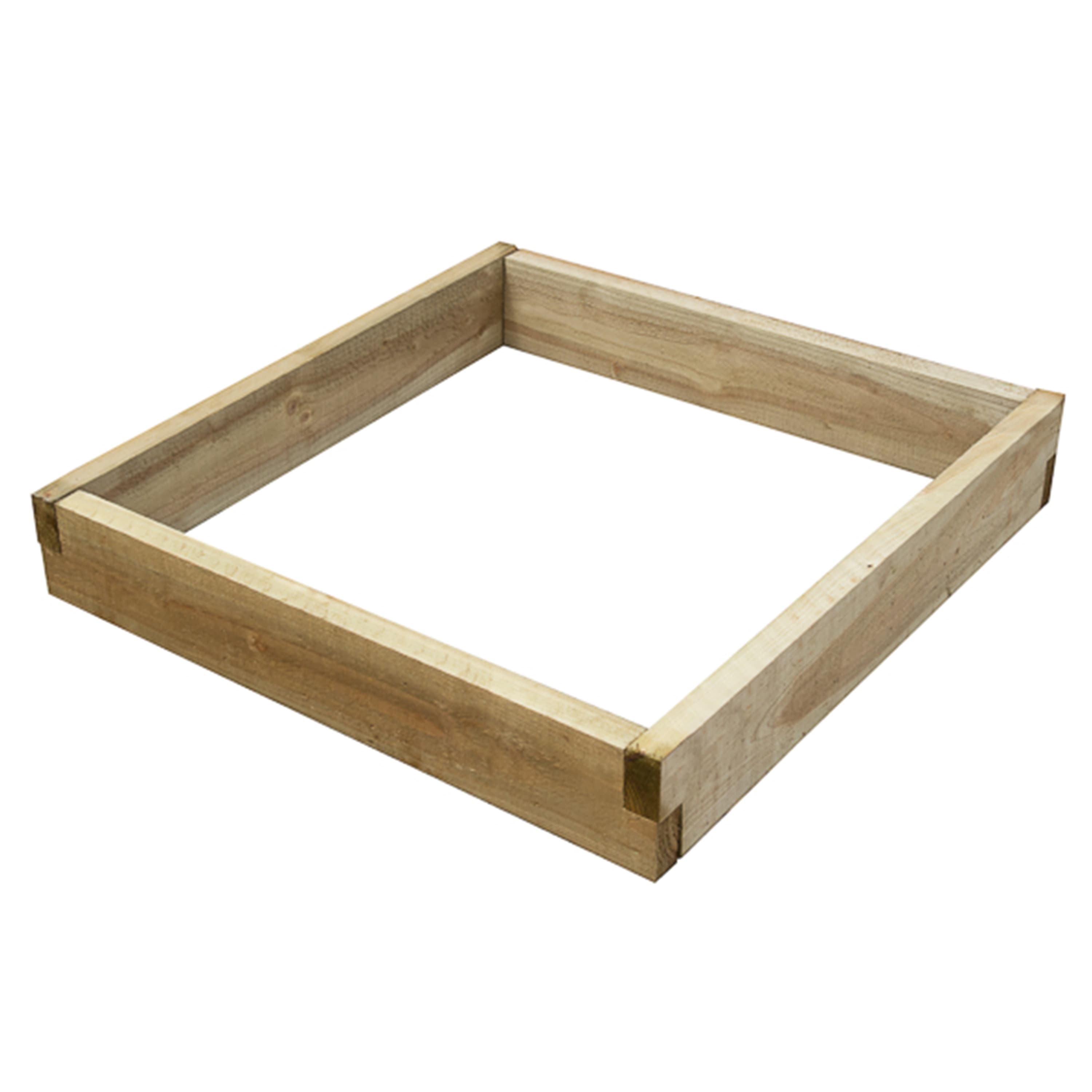 Forest Garden Caledonian Square Raised Bed 90x90cm Home Delivered