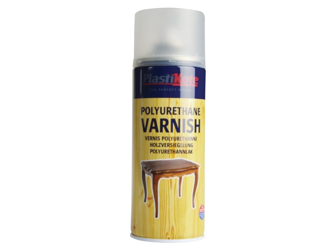 PlastiKote Varnish Clear Satin 400ml 592 440592