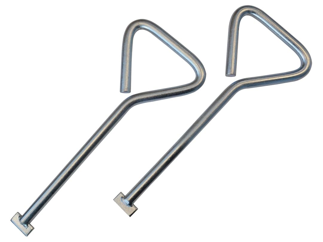 Faithfull Manhole Keys 320mm (12.1/2in) (Pack 2) FAIMHK320