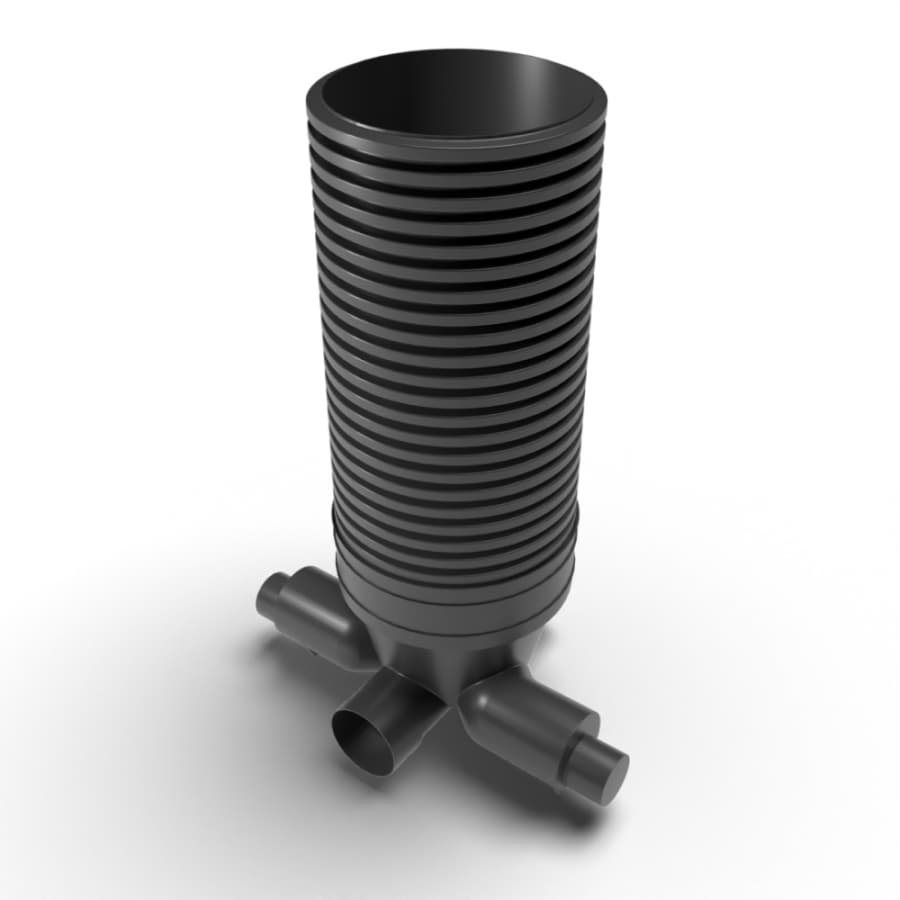 Inspection Chamber Set - 600mm Diameter x 1930mm Depth with 225mm Channel & 150mm Inlets