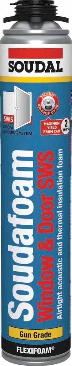 SOUDAL 130577 Soudafoam SWS Window & Door Gun Foam