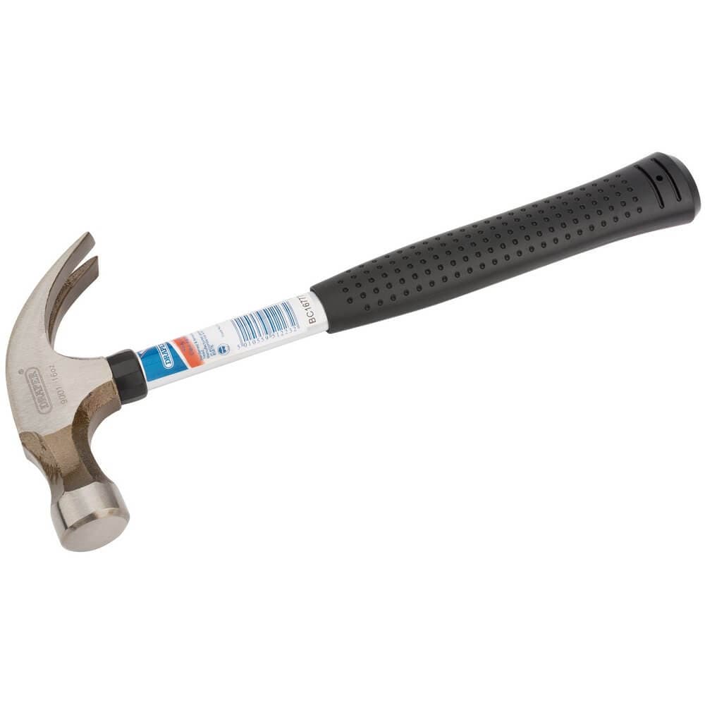 Draper 51223 Tubular Shaft Claw Hammer 450G/16Oz each