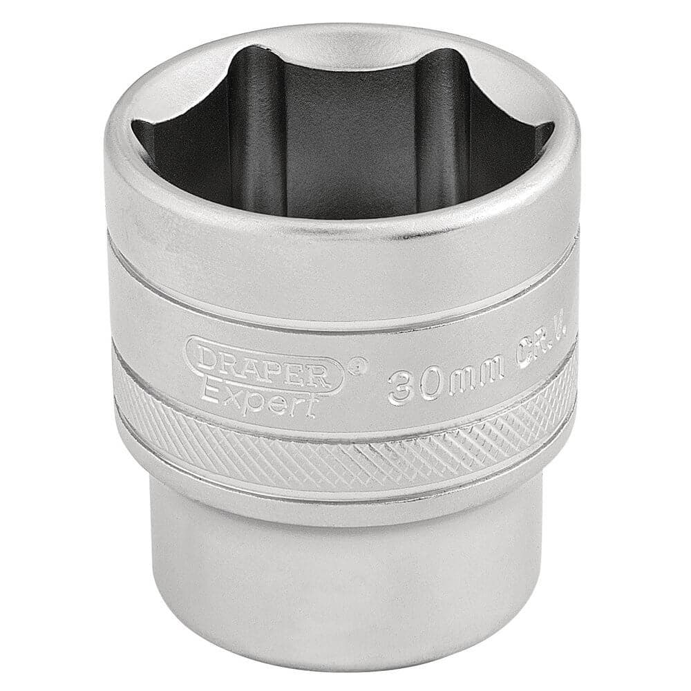 Draper Expert 16620 6 Point Metric Socket 1/2in Sq. Dr. 30Mm each