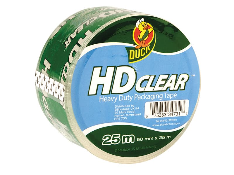 Shurtape 222181 Duck Tape® Packaging Heavy-Duty 50Mm X 25M Clear