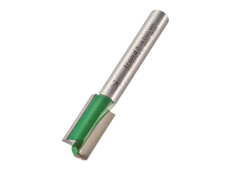 Trend C013X1/4TC C013 X 1/4 Tct Two Flute Cutter 9.5 X 19.1Mm