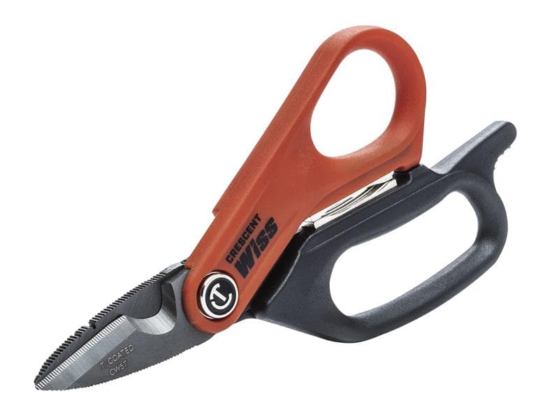 Crescent Wiss® CW5T Electricianfts Data Shears 152Mm (6In)